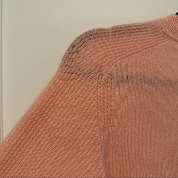 Rag & Bone Logan cashmere crew / light pink pullover sweater -size S/P - Picture 7 of 8